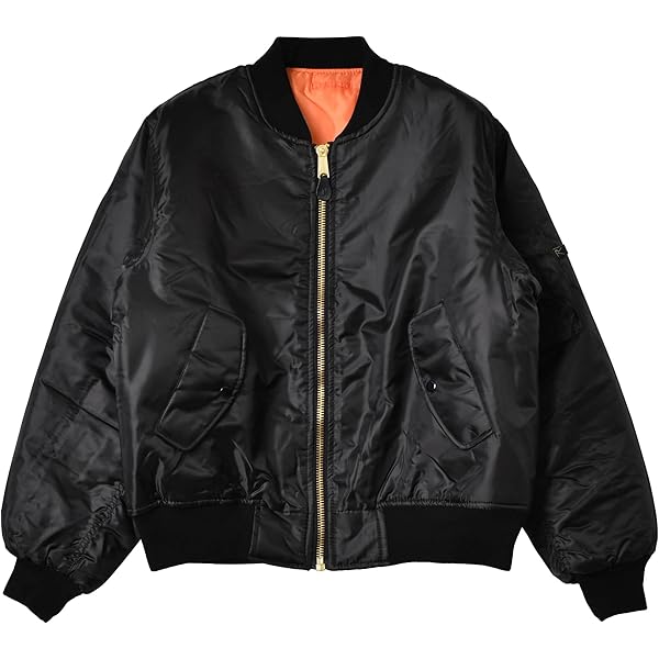 Amazon | [ロスコ] アウター MA-1 FLIGHT JACKET メンズ